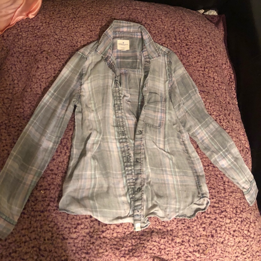 American Eagle long sleeve flannel